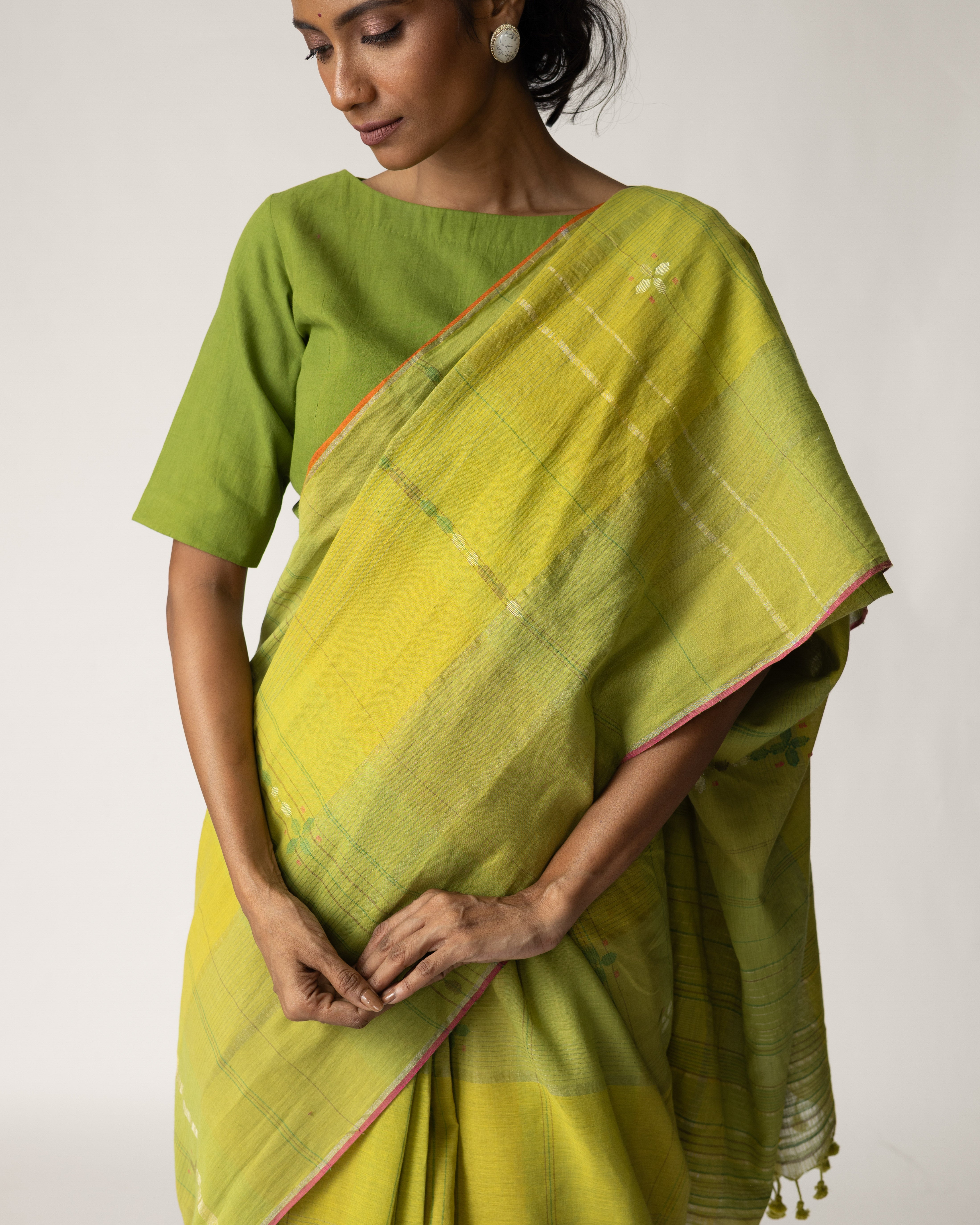 Taramandal Saree