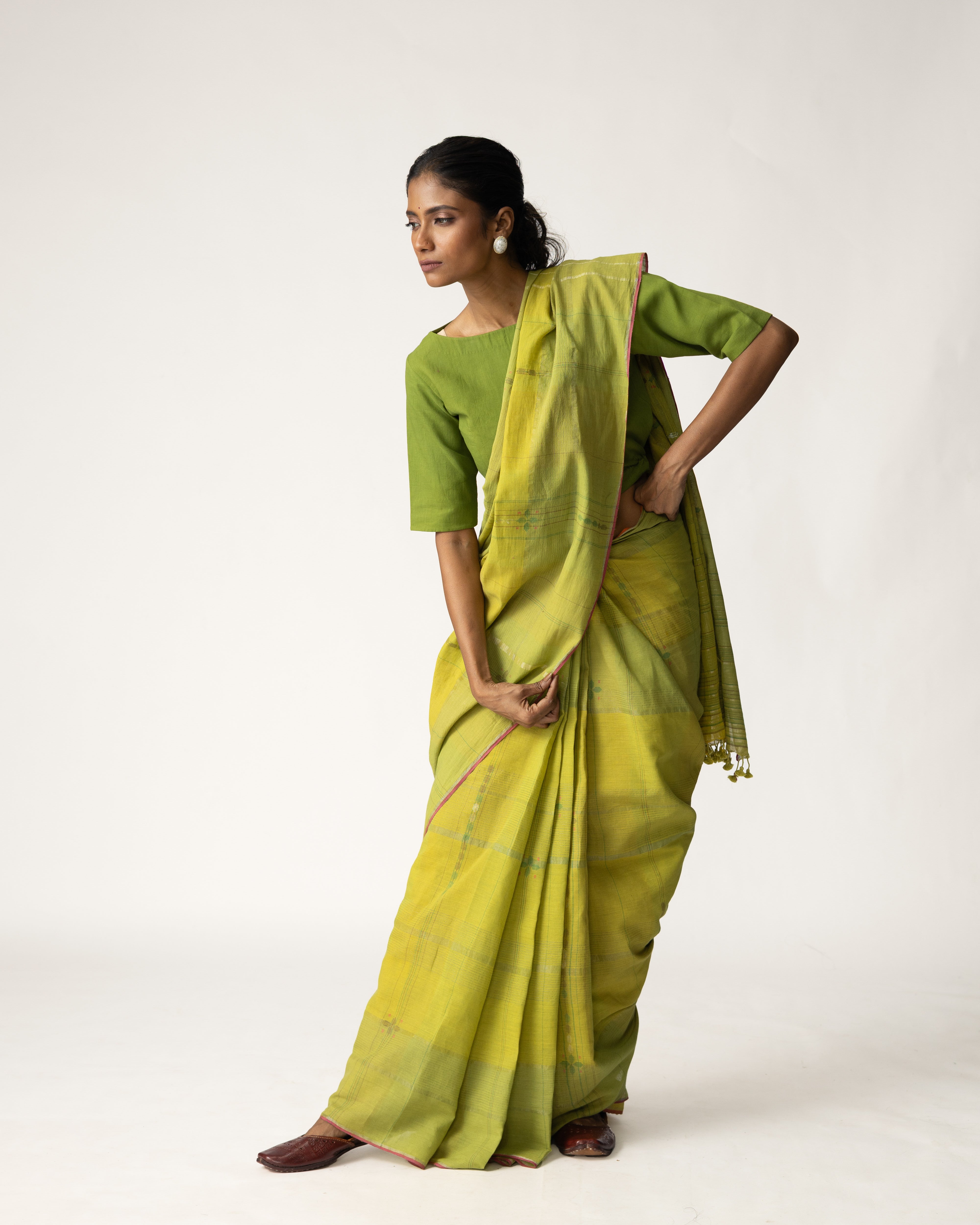 Taramandal Saree