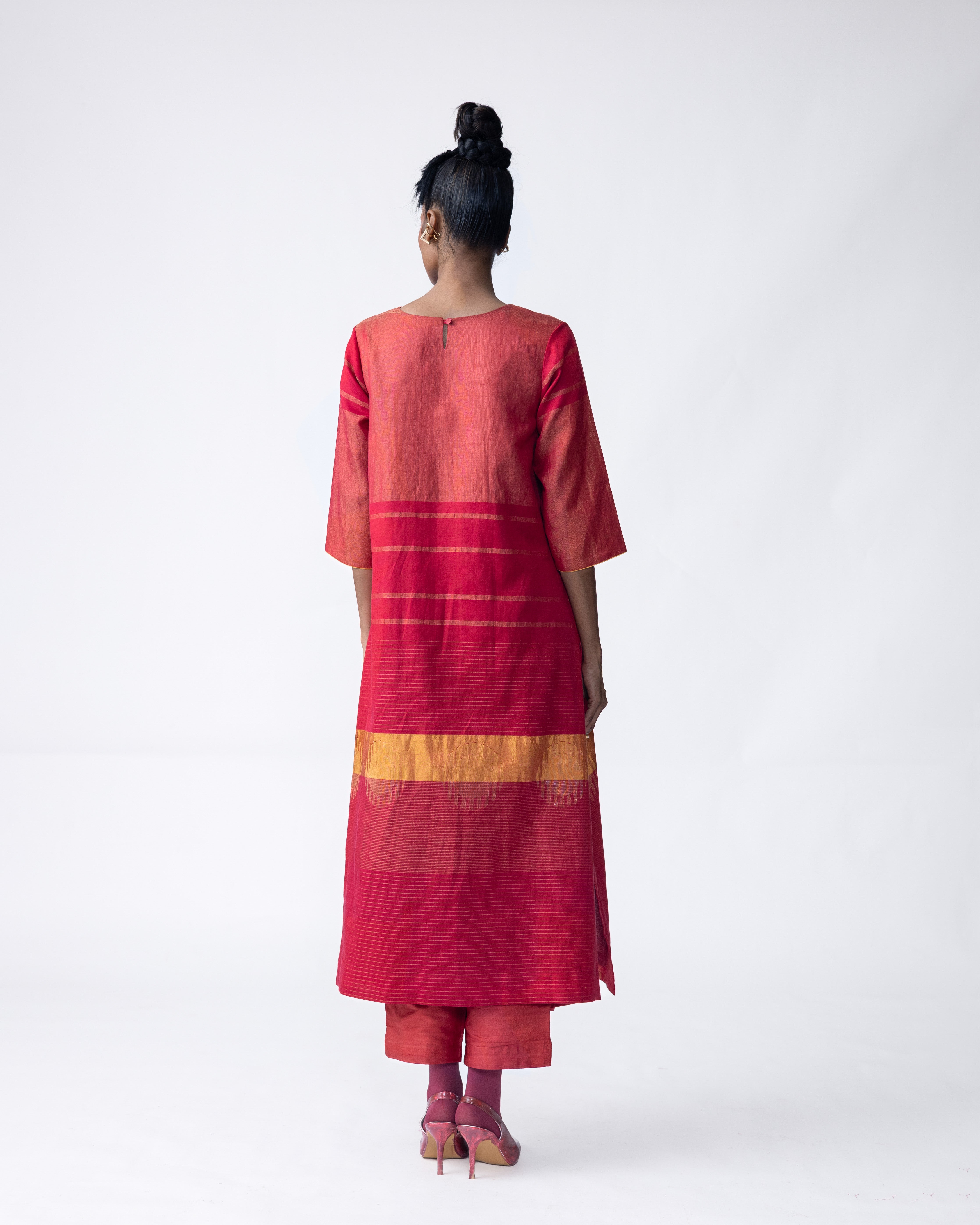 Ananyata Gradient Stripe Kurta