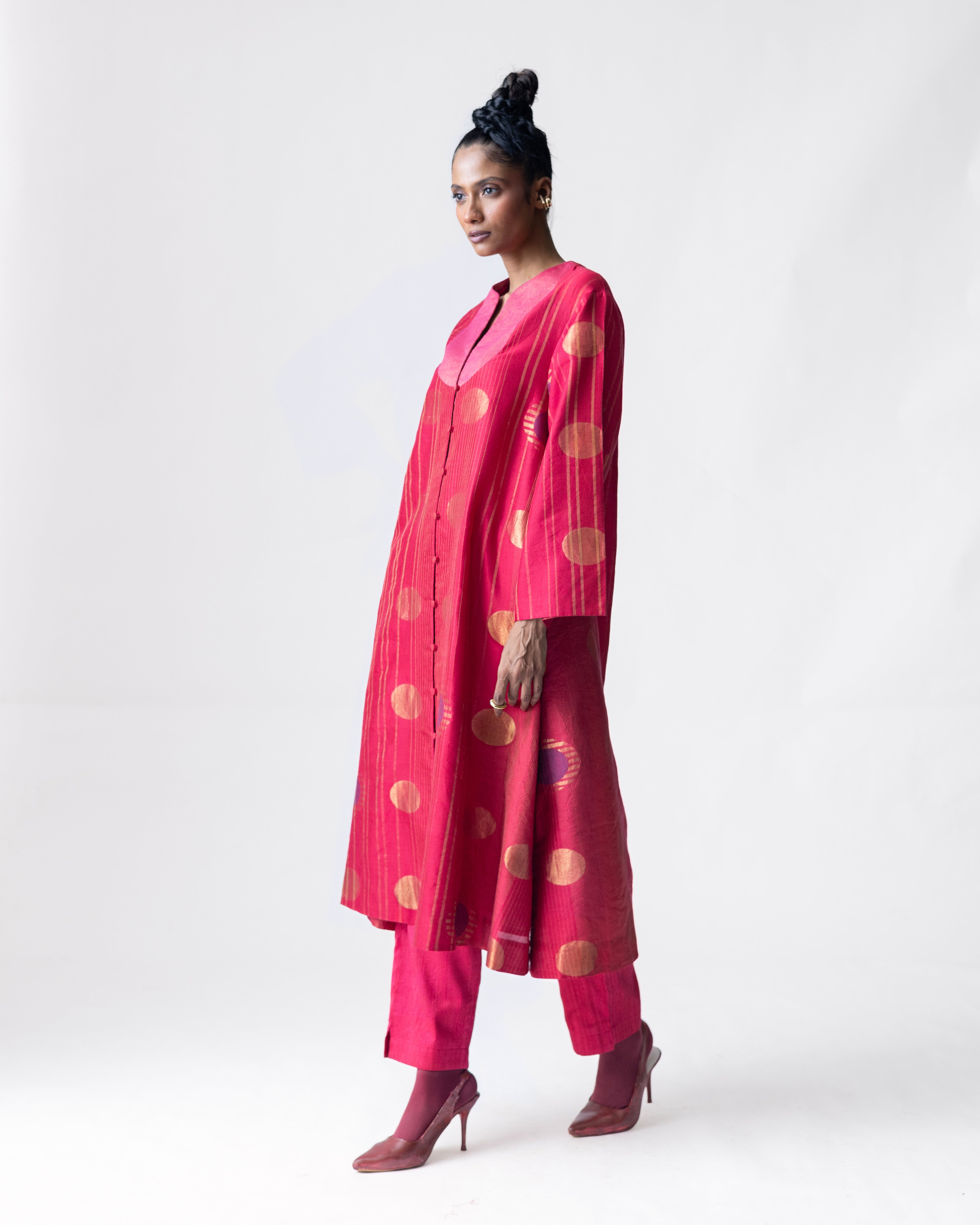 Ananyata Multiple Circle Jacket Dress