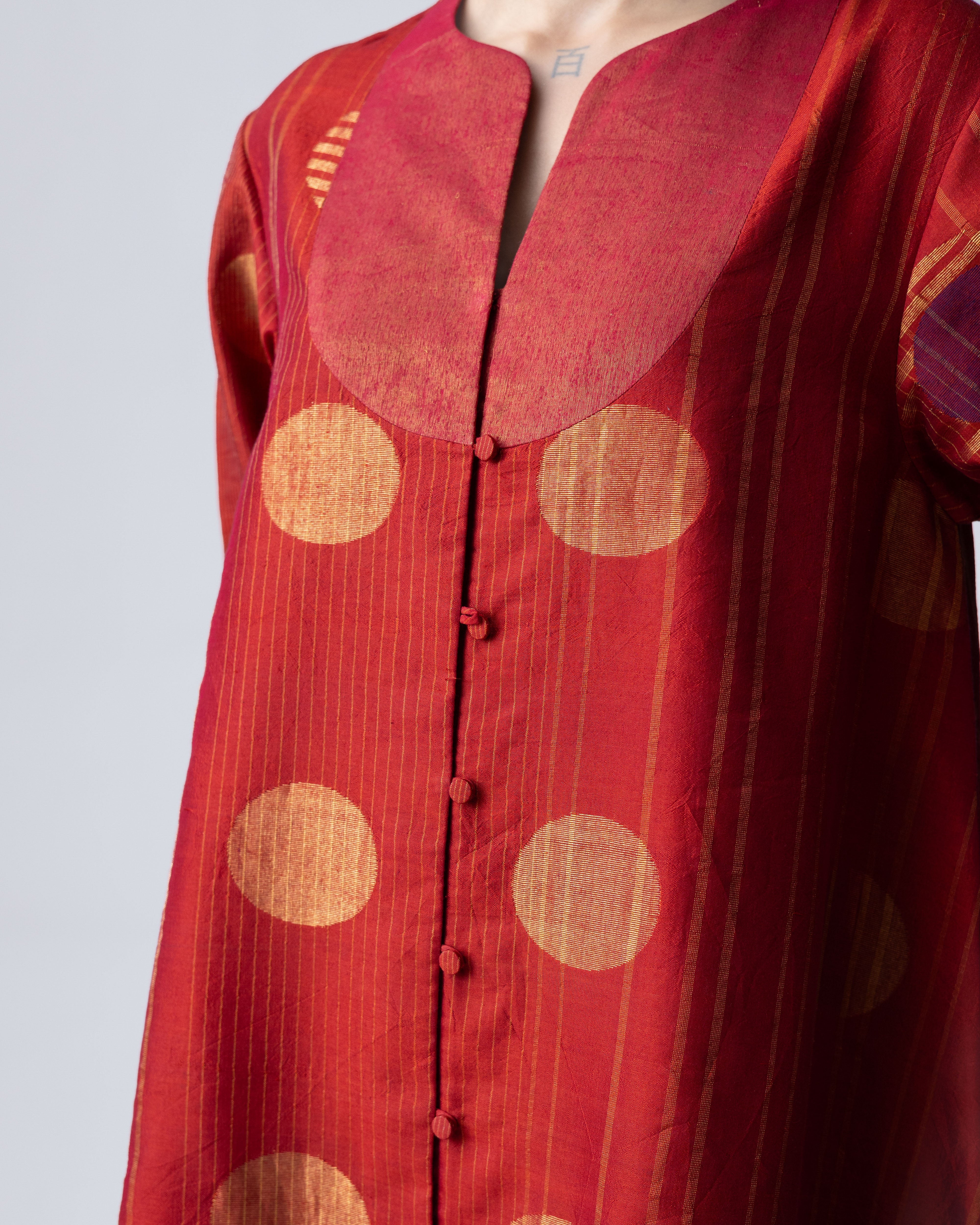 Ananyata Multiple Circle Jacket Dress