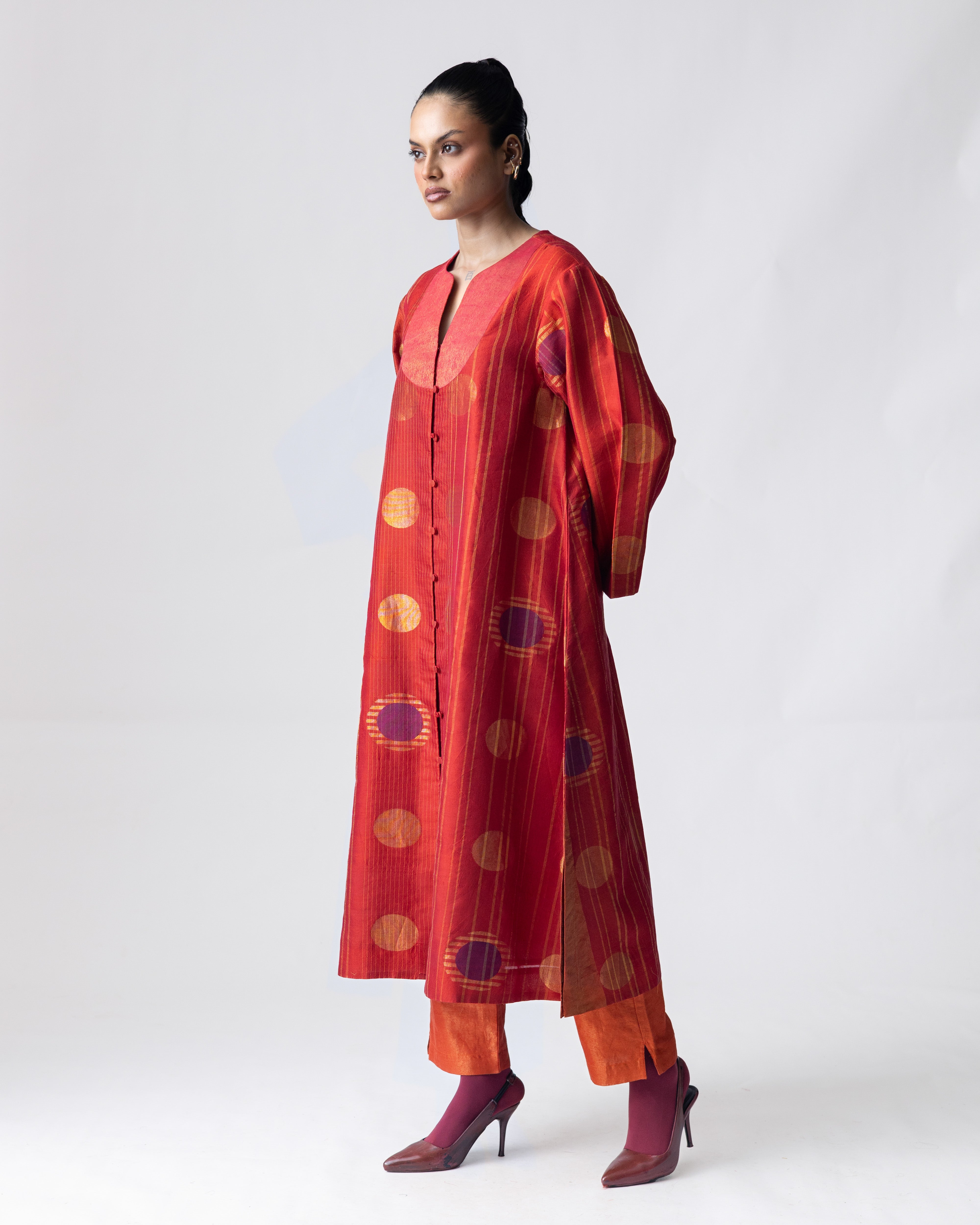 Ananyata Multiple Circle Jacket Dress