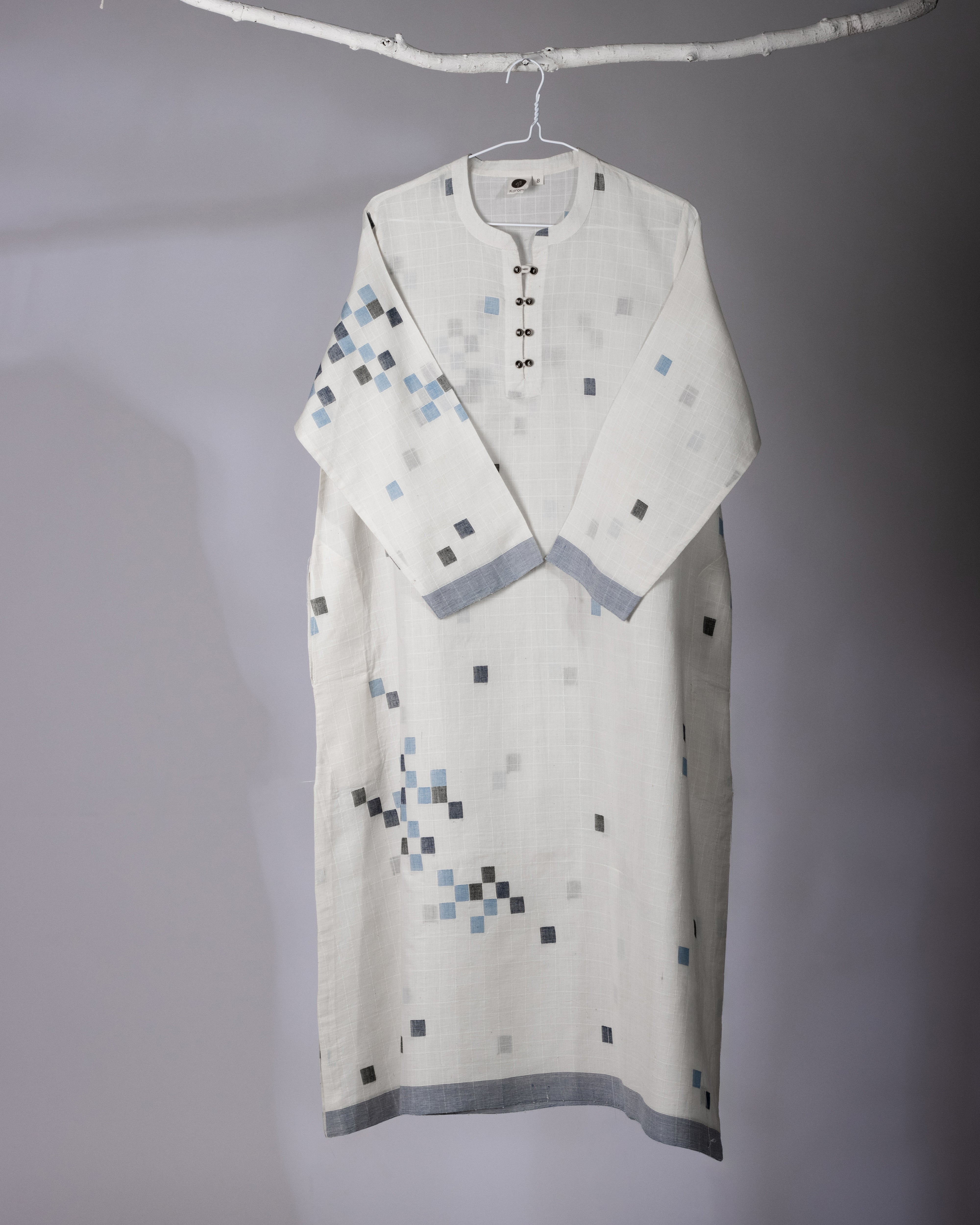 A-line Bandhgala Kurta