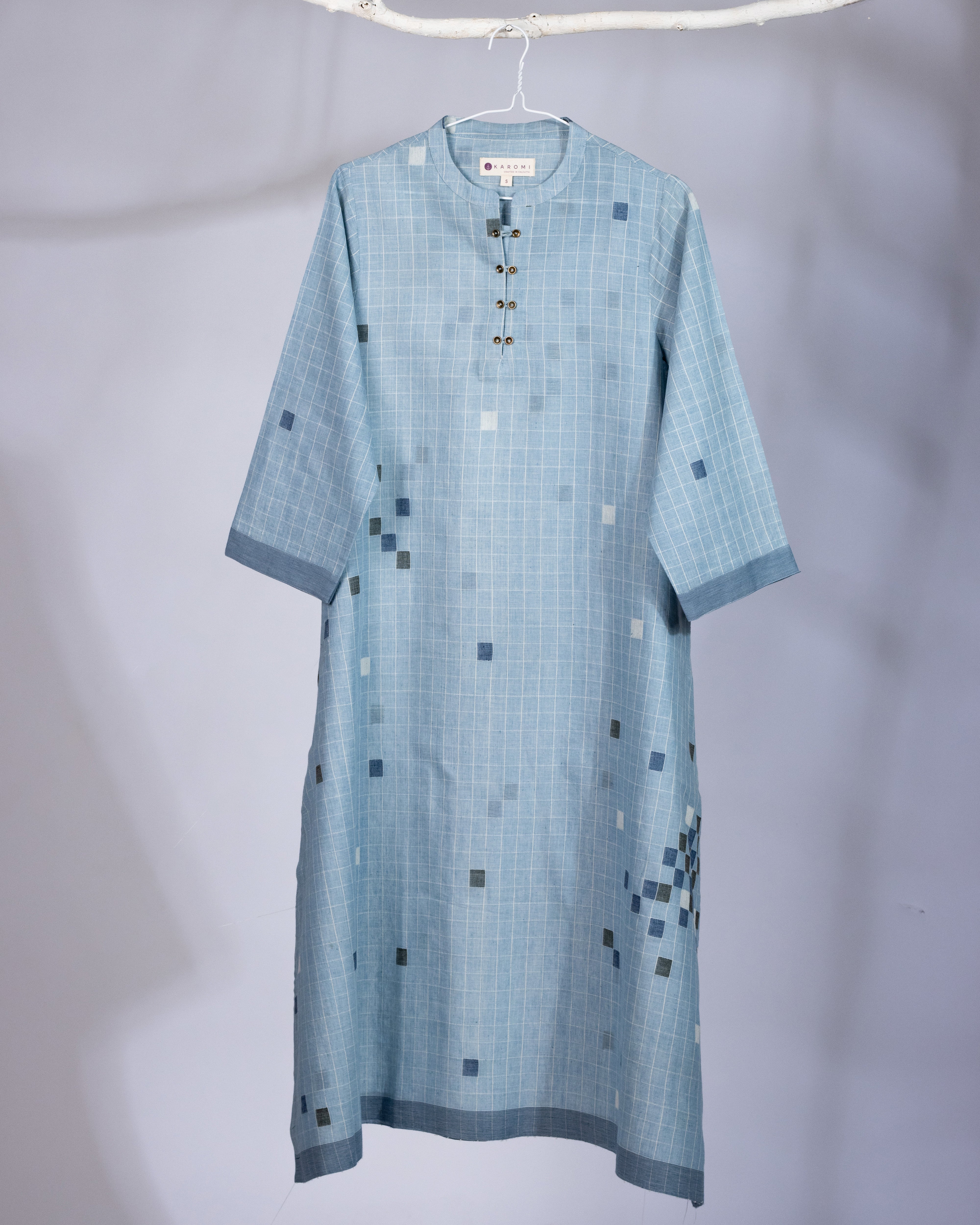 A-line Bandhgala Kurta