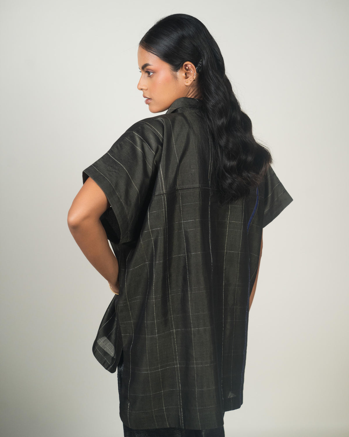 Shoonyata Plaid Top