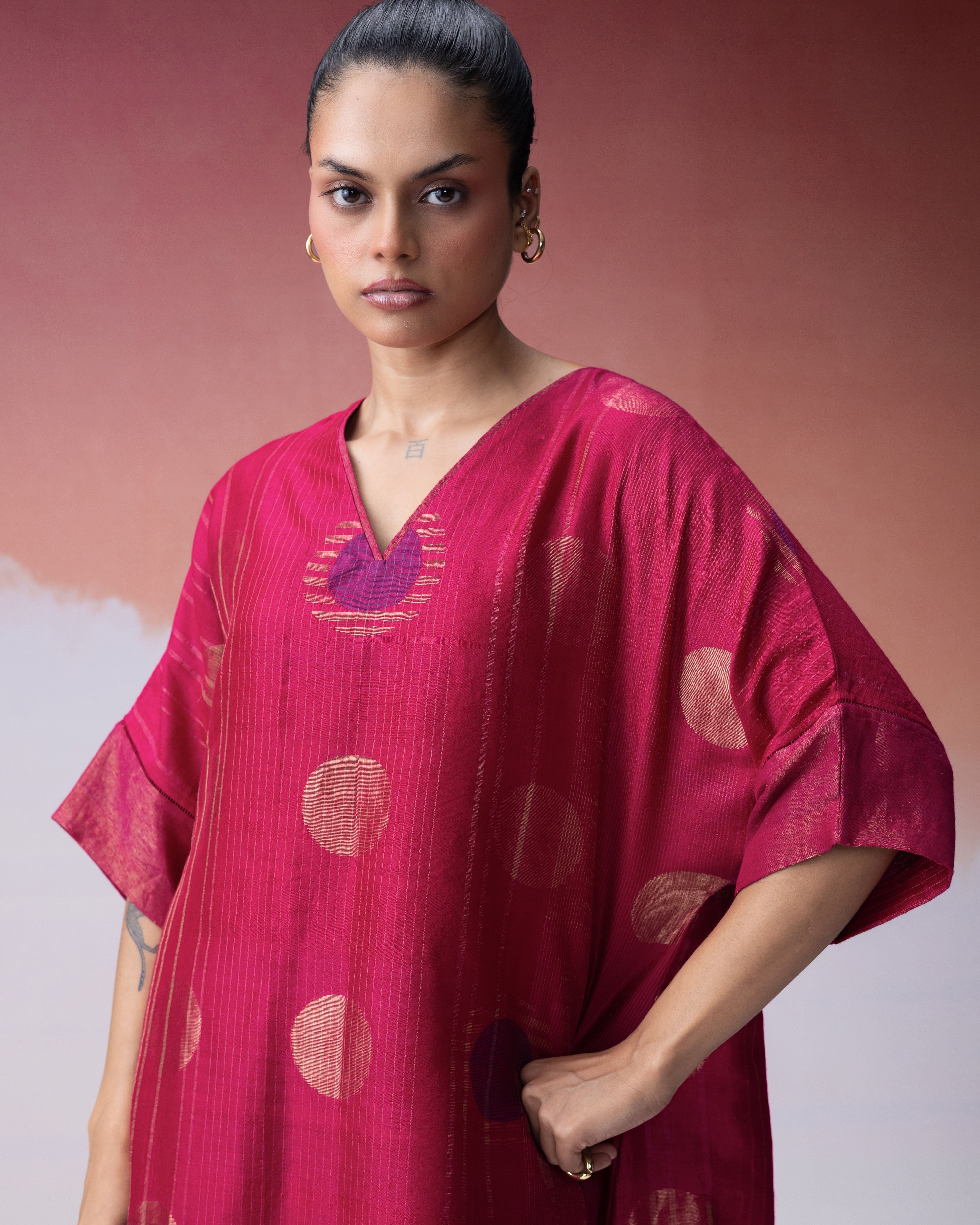 Ananyata Converging Circle Kaftan