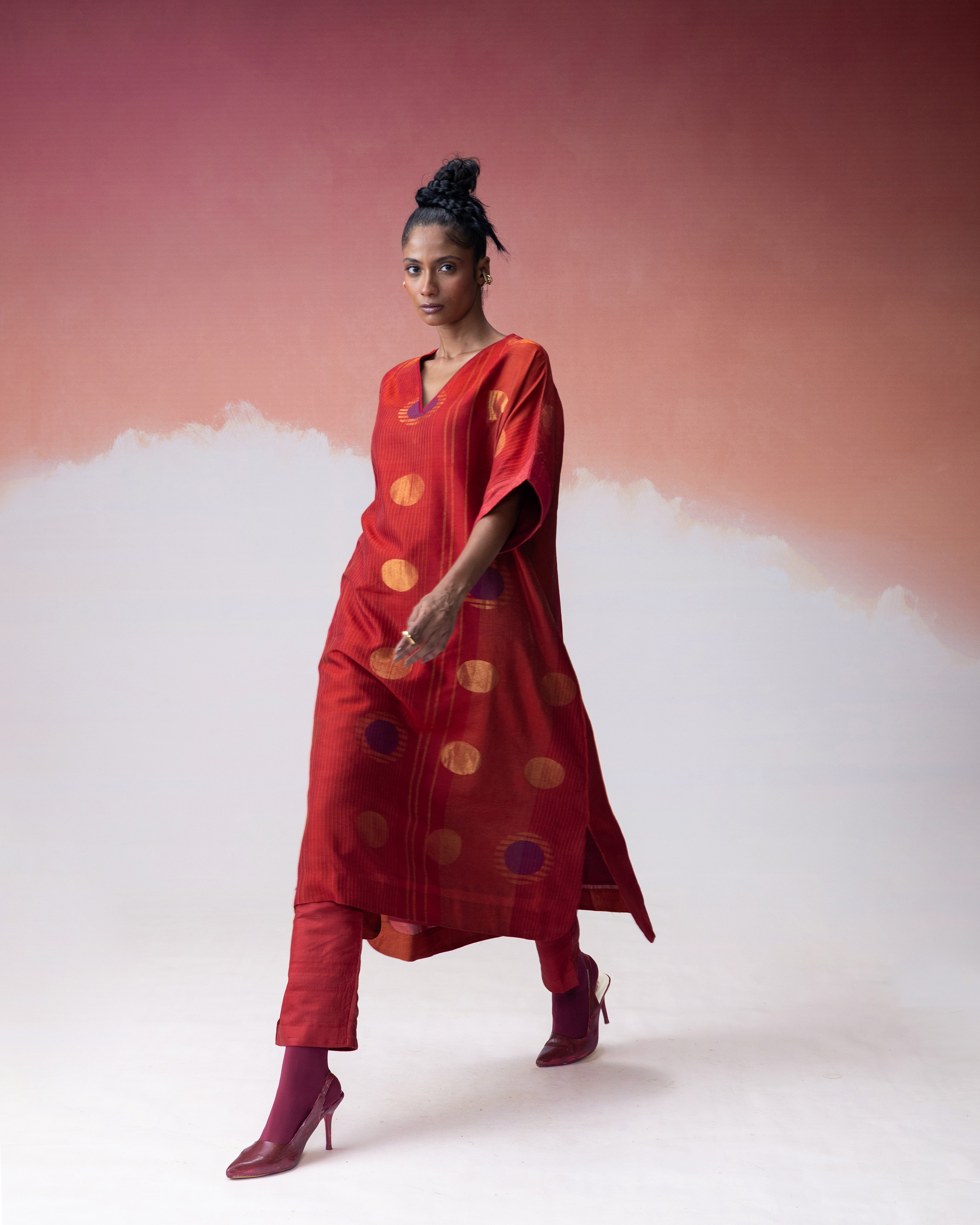 Ananyata Converging Circle Kaftan