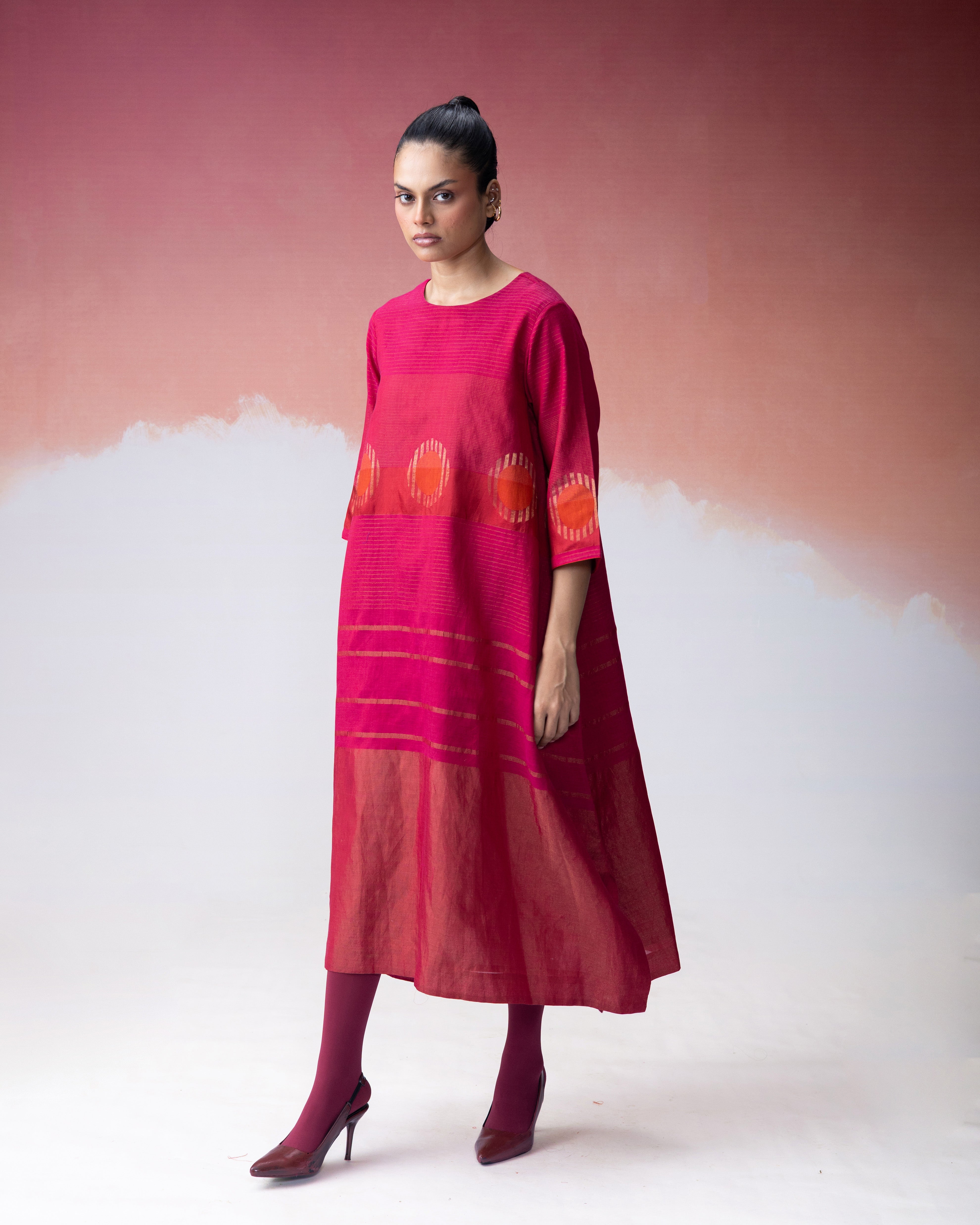 Ananyata Striped Circle Kurta