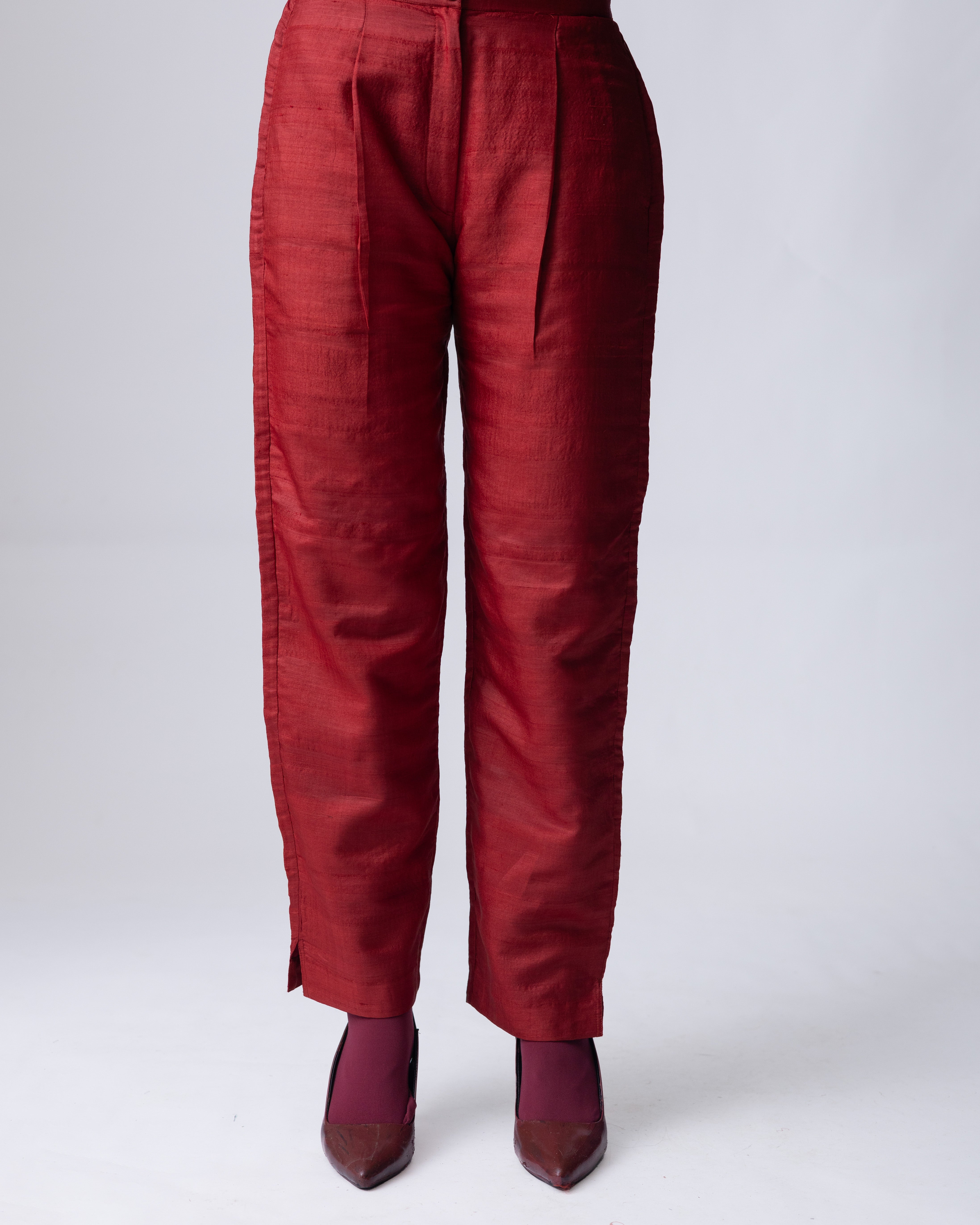 Ananyata Tussar Tapered Pants