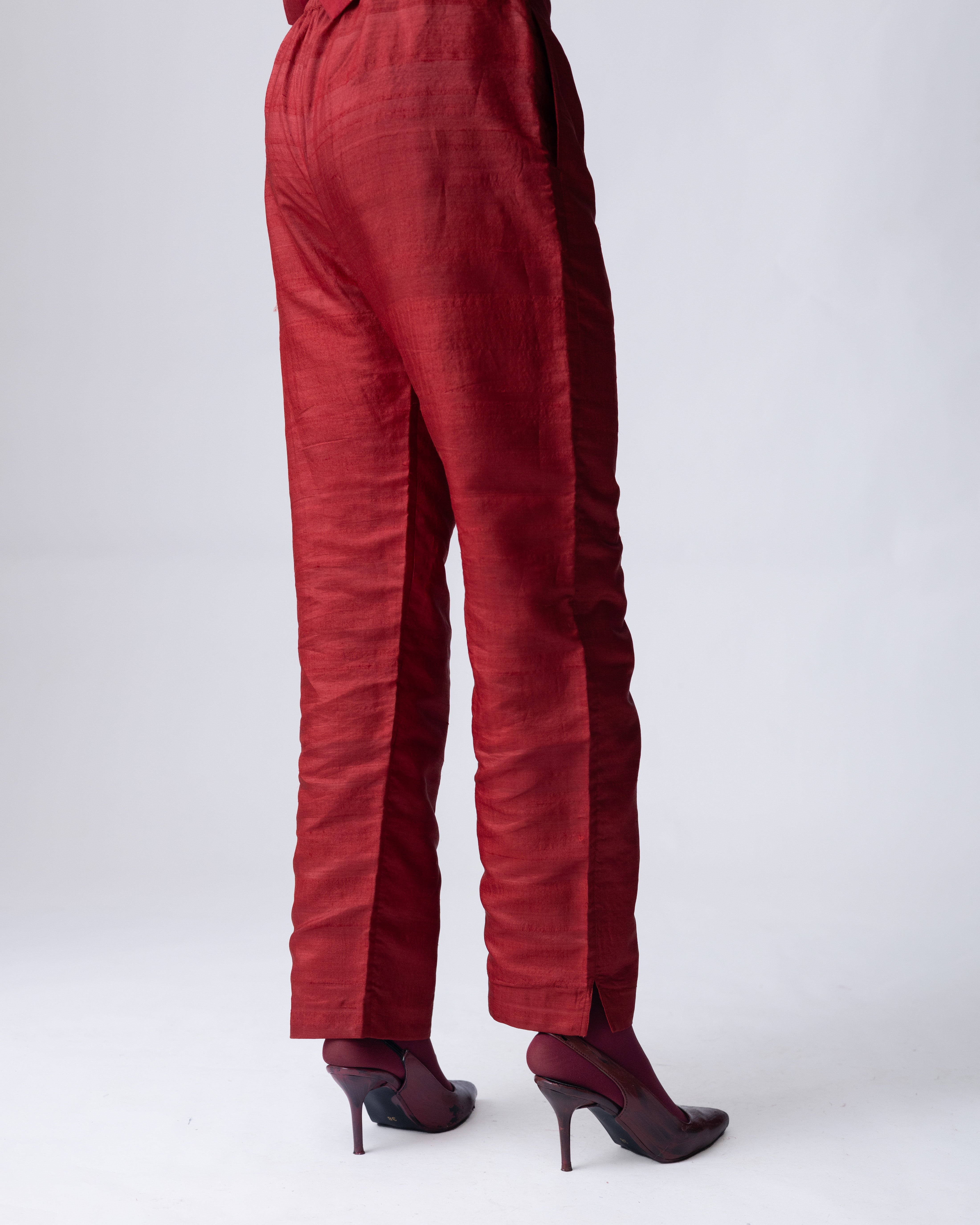 Ananyata Tussar Tapered Pants