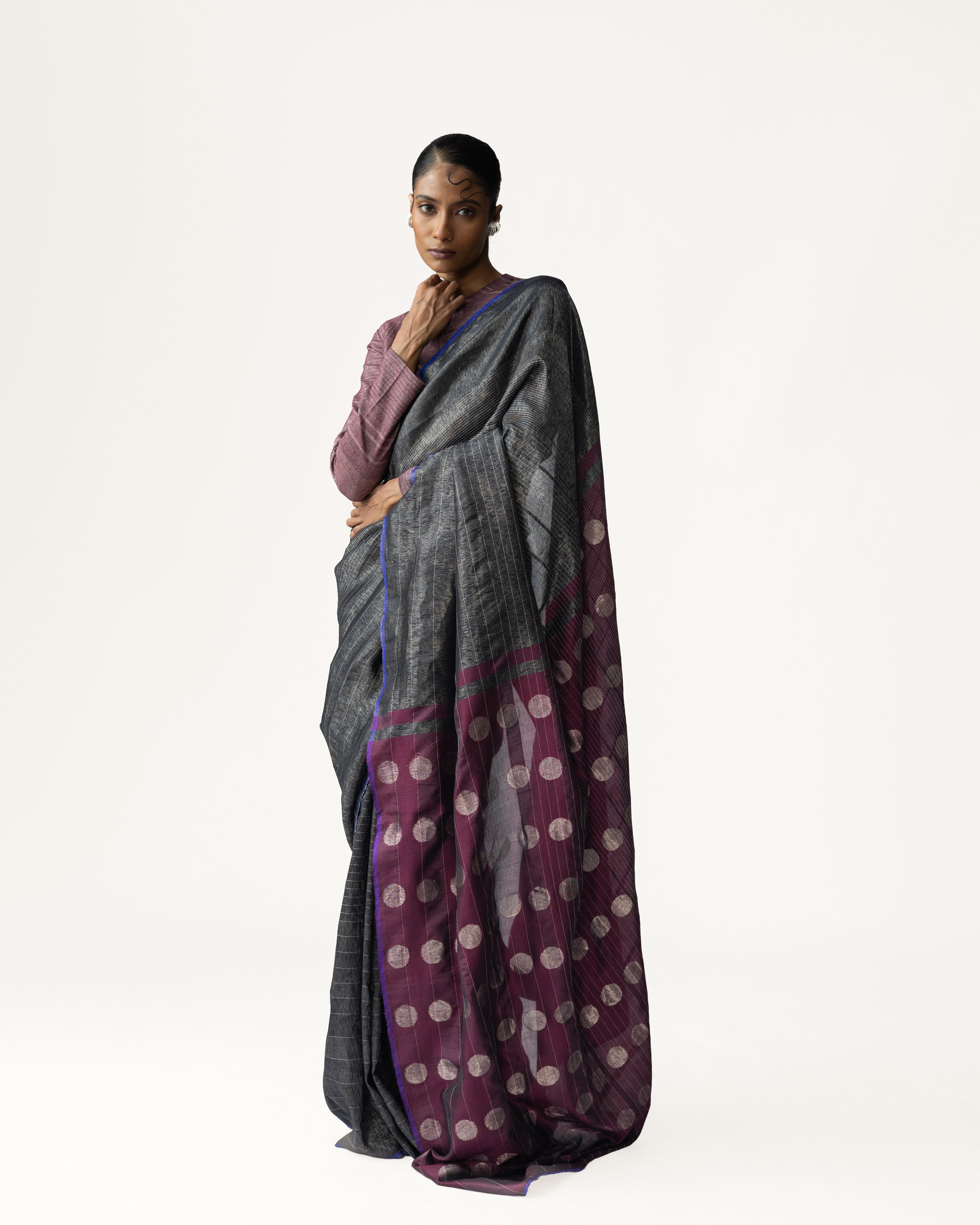 Shoonyata Bindu Anchal Saree
