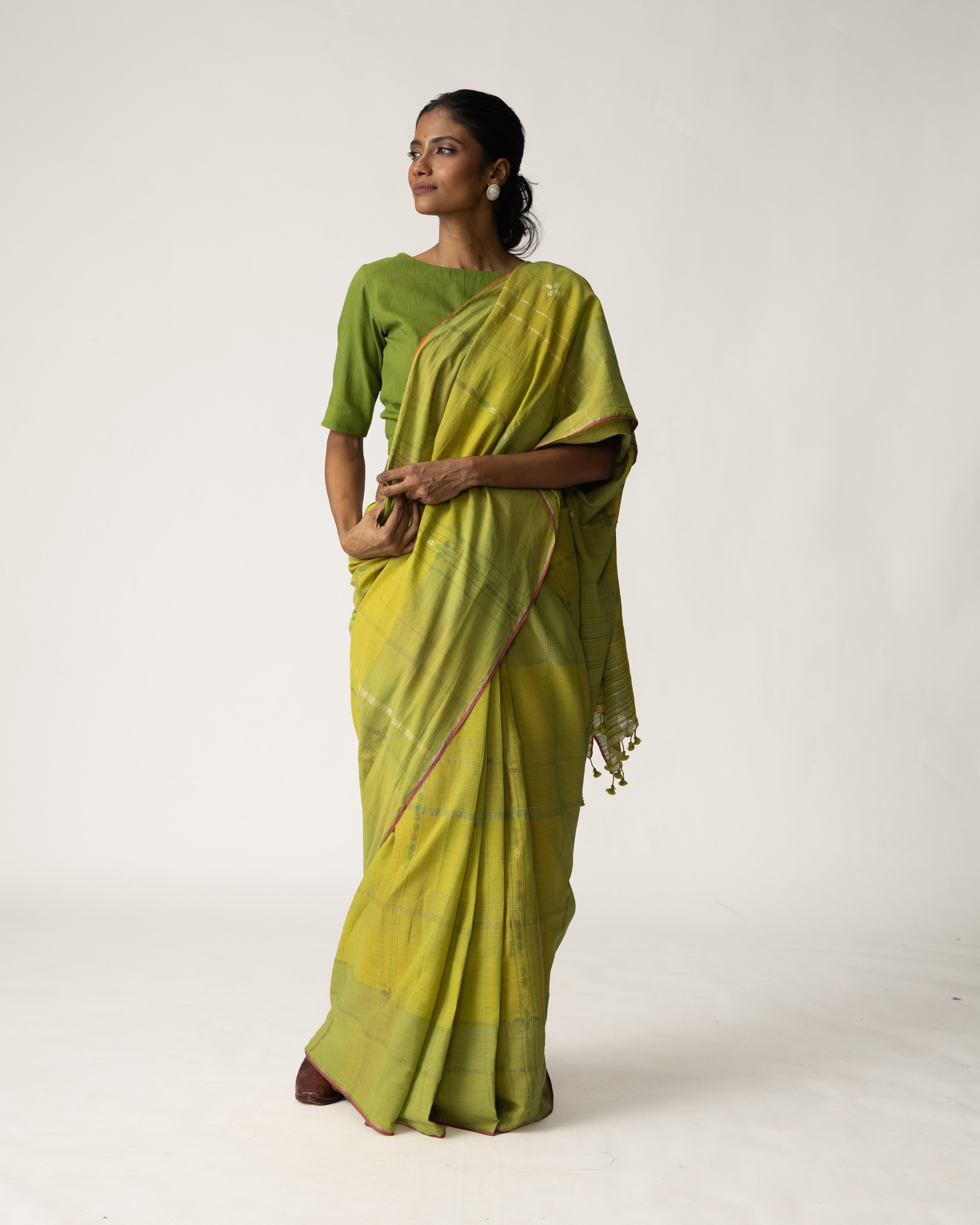 Taramandal Saree