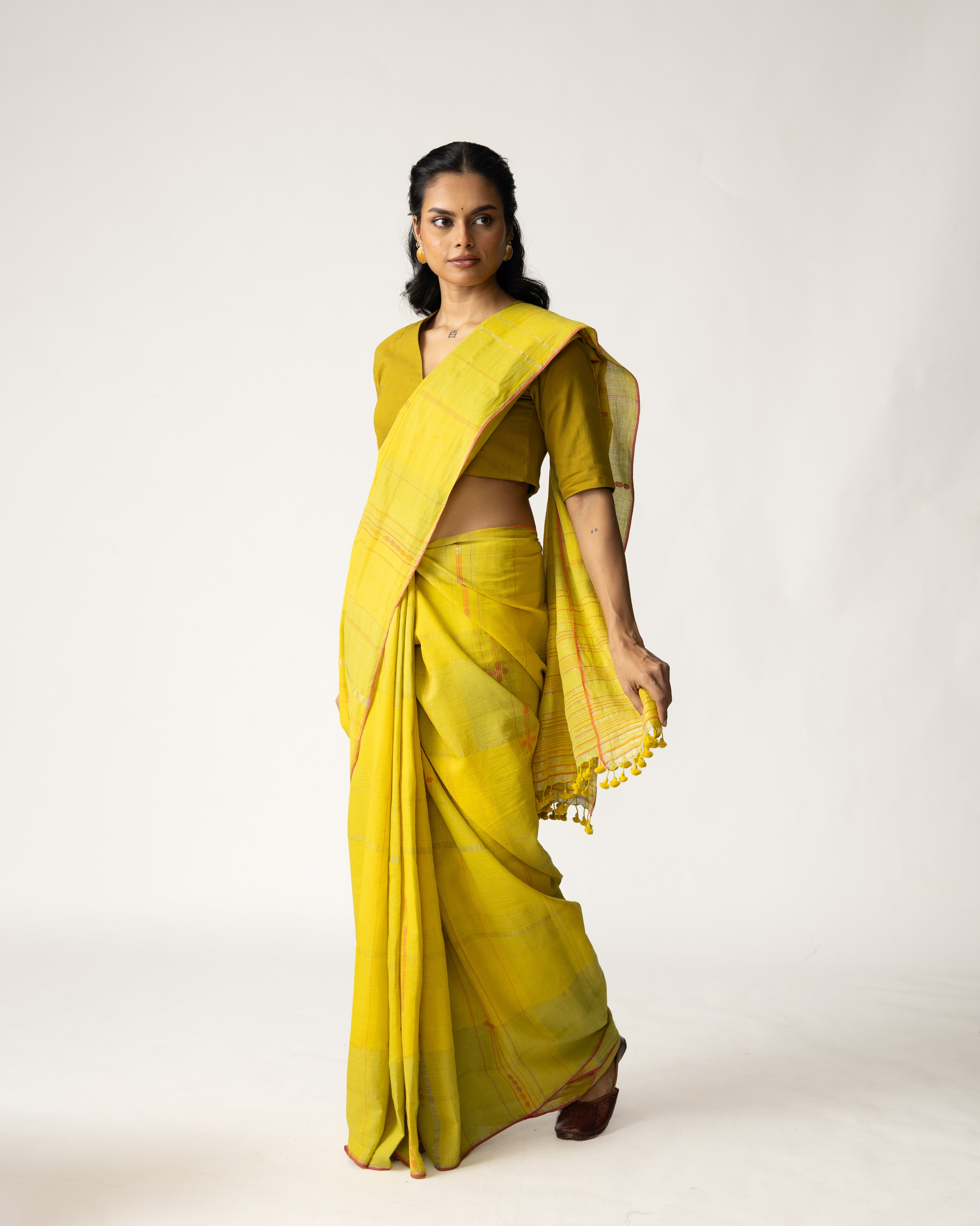 Taramandal Saree
