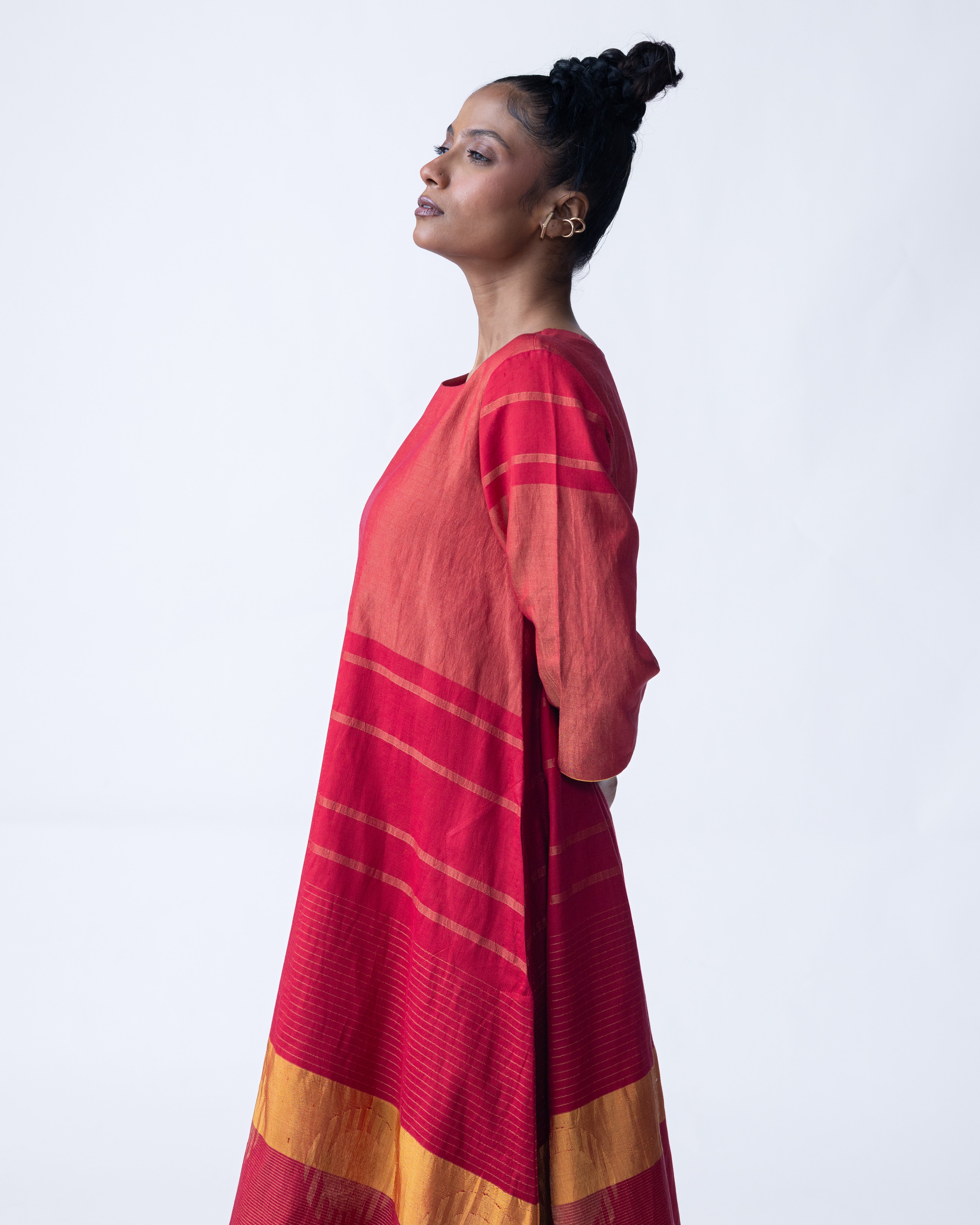 Ananyata Gradient Stripe Kurta