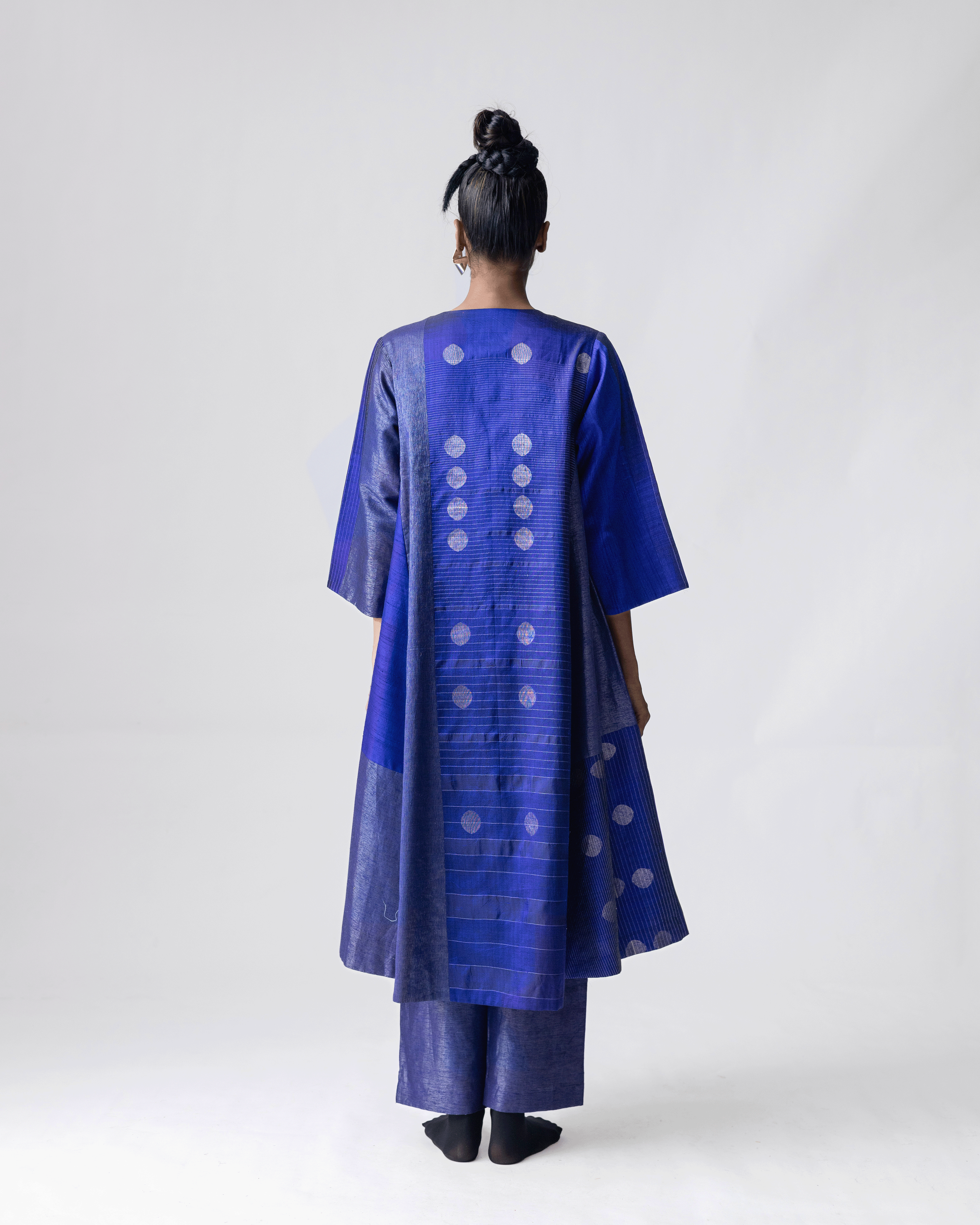 Shoonyata Hybrid Jamdani Jacket Dress