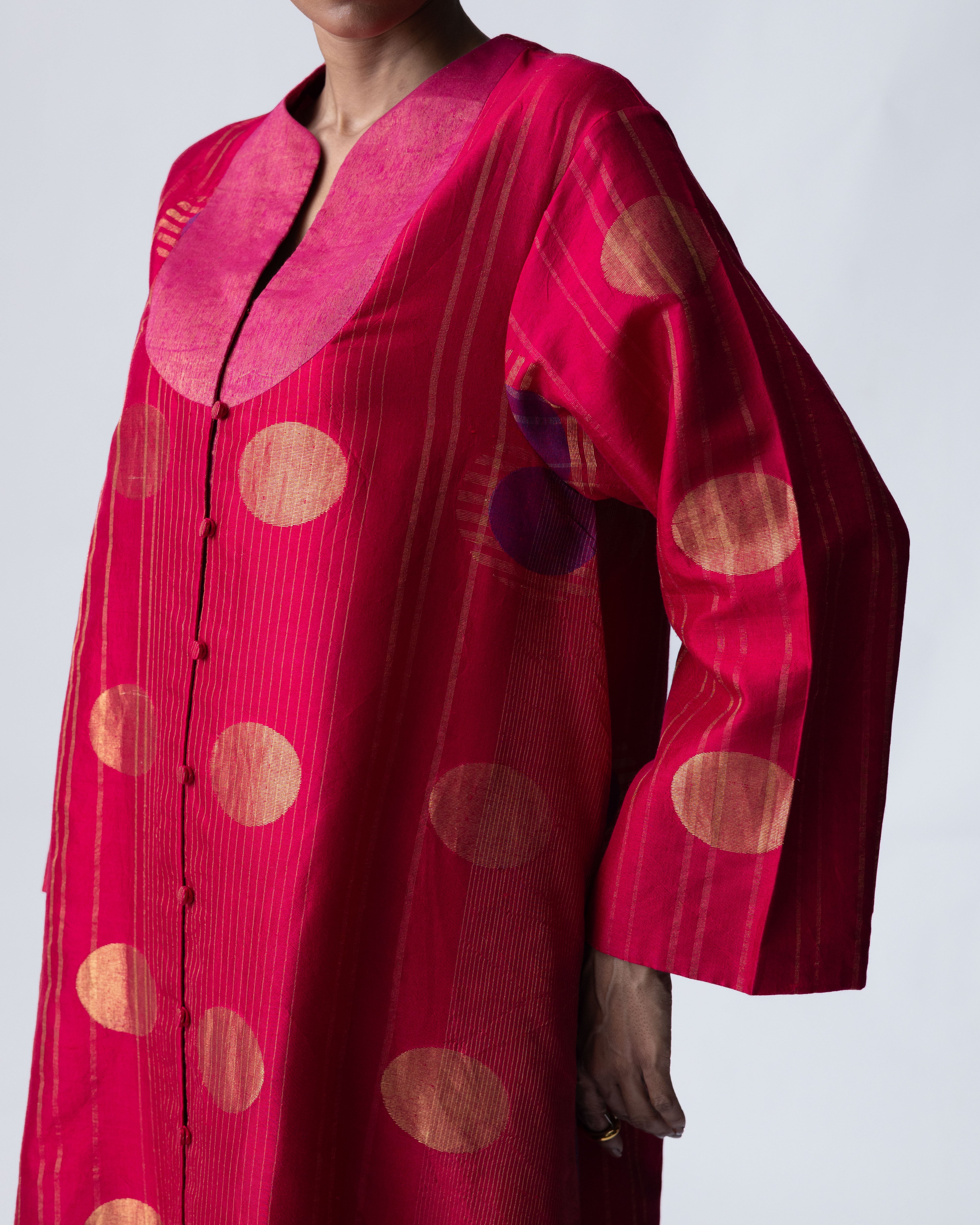 Ananyata Multiple Circle Jacket Dress