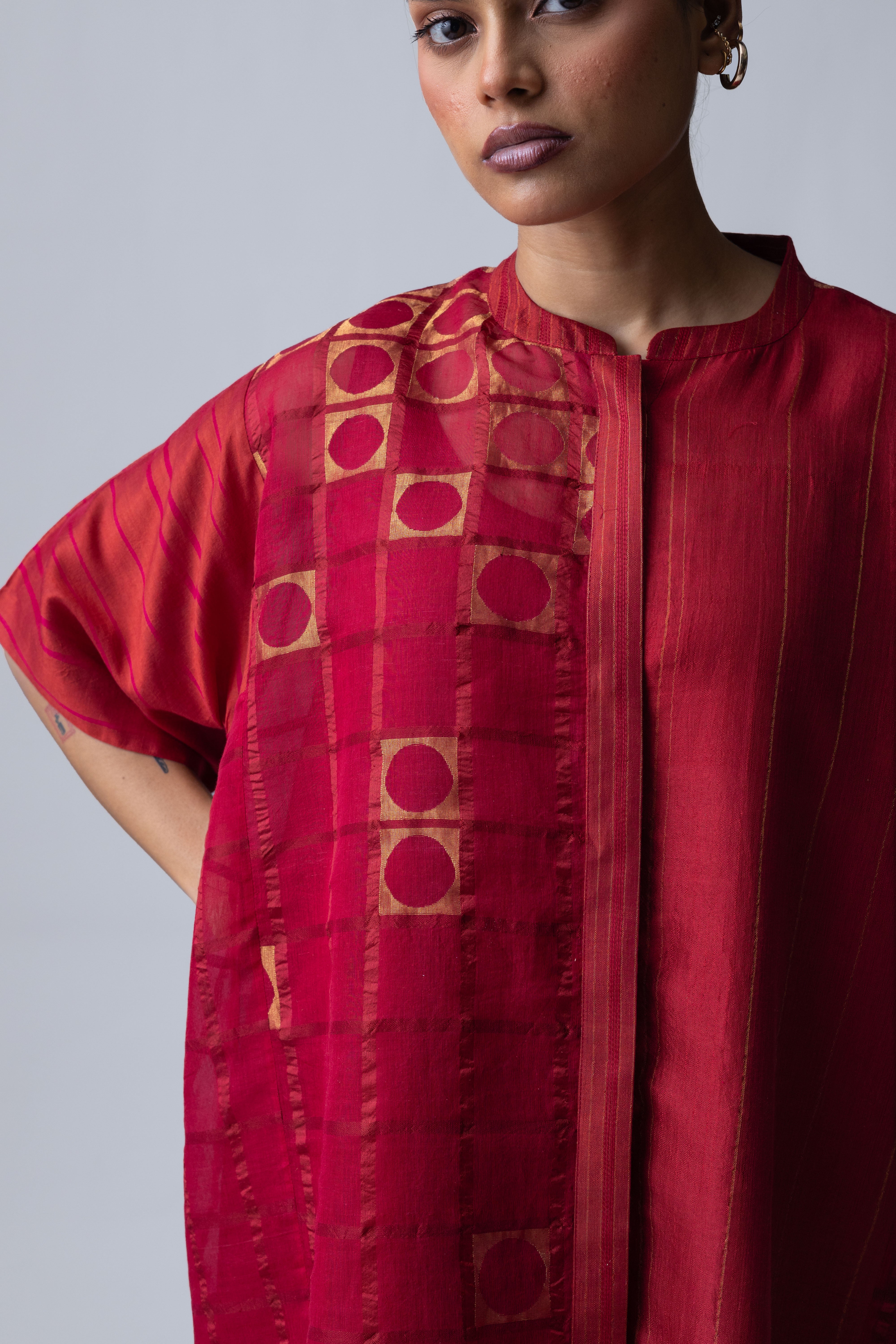 Ananyata Reverse Circle Boxy Dress