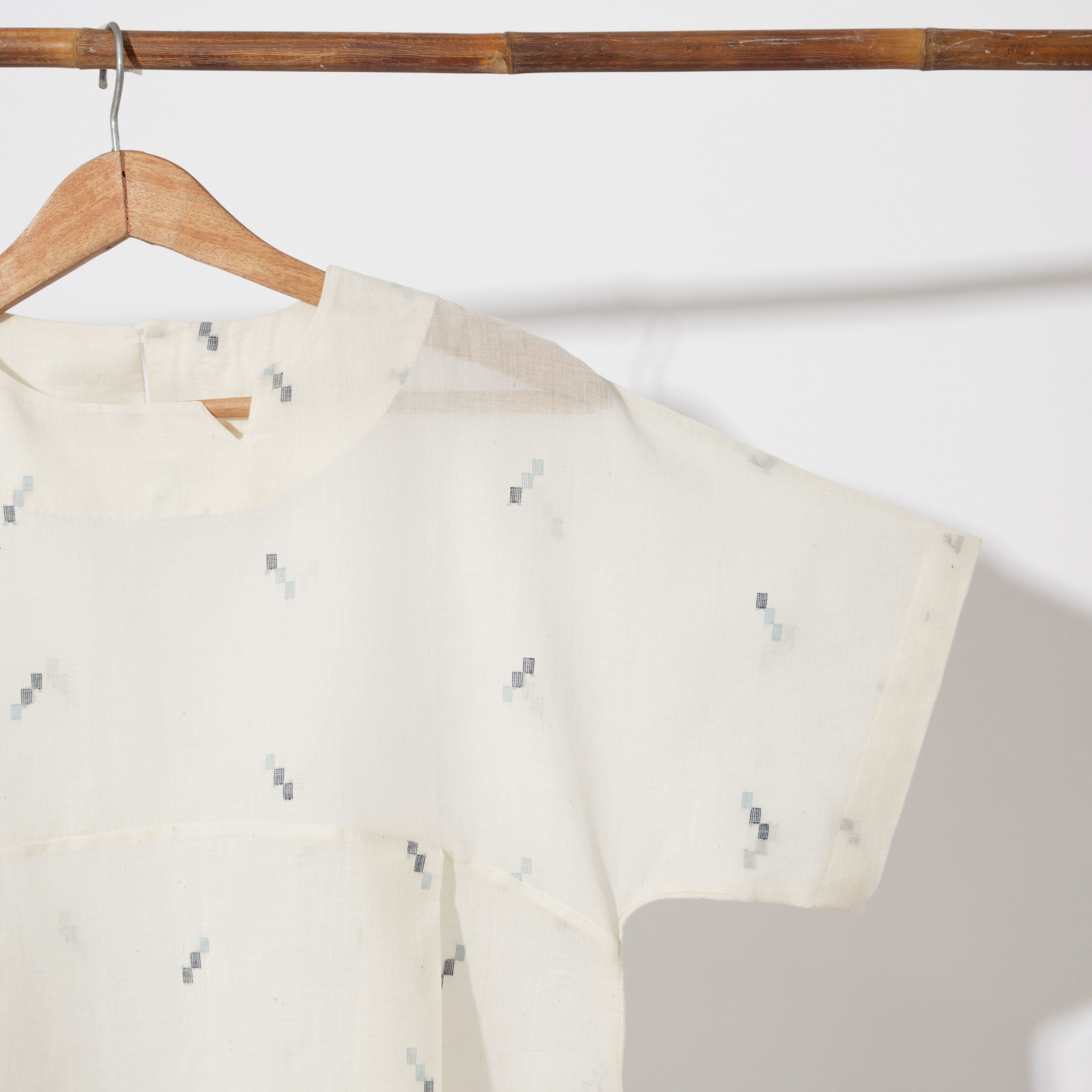 KNIFE PLEAT YOKE TUNIC