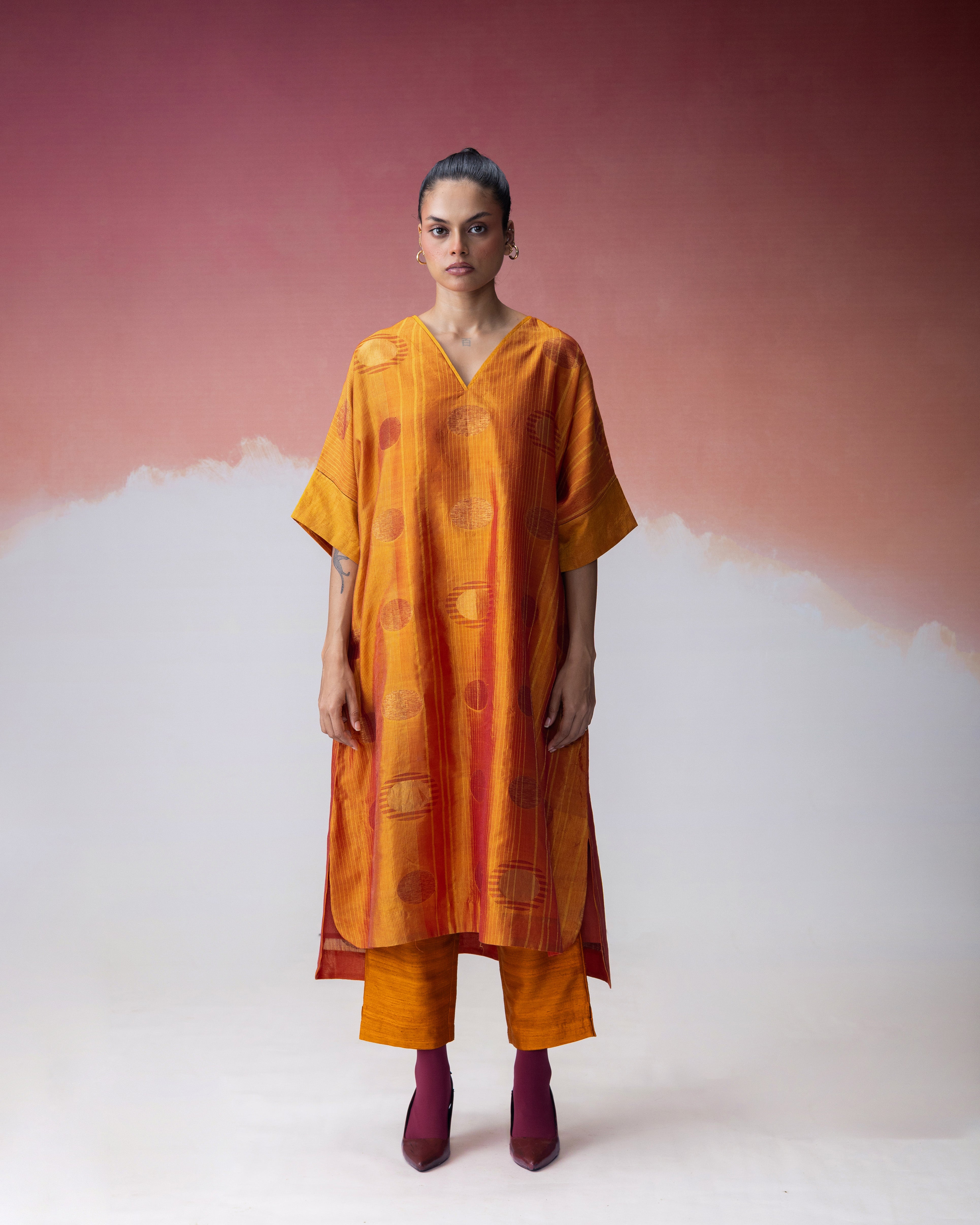 Ananyata Converging Circle Kaftan