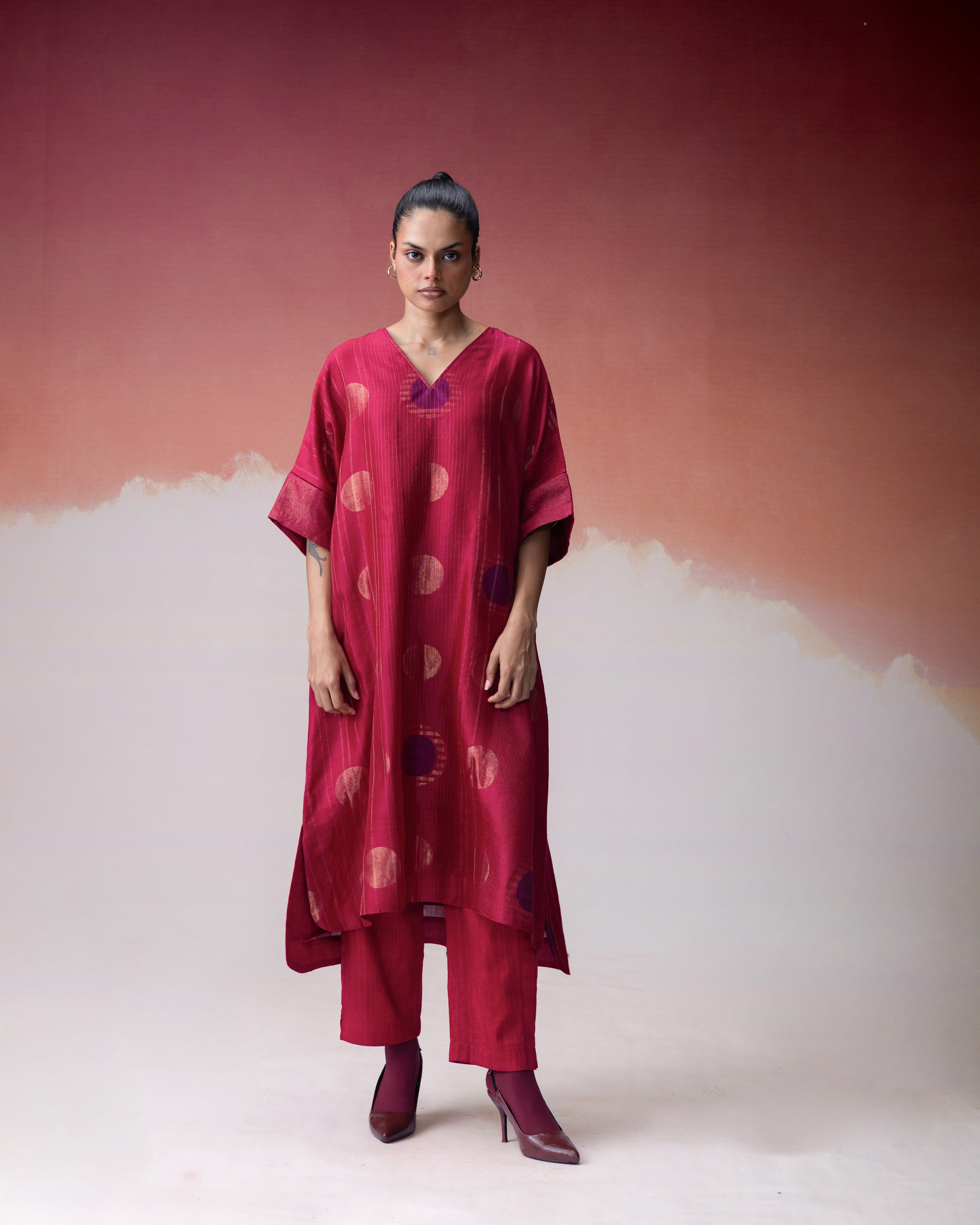 Ananyata Converging Circle Kaftan