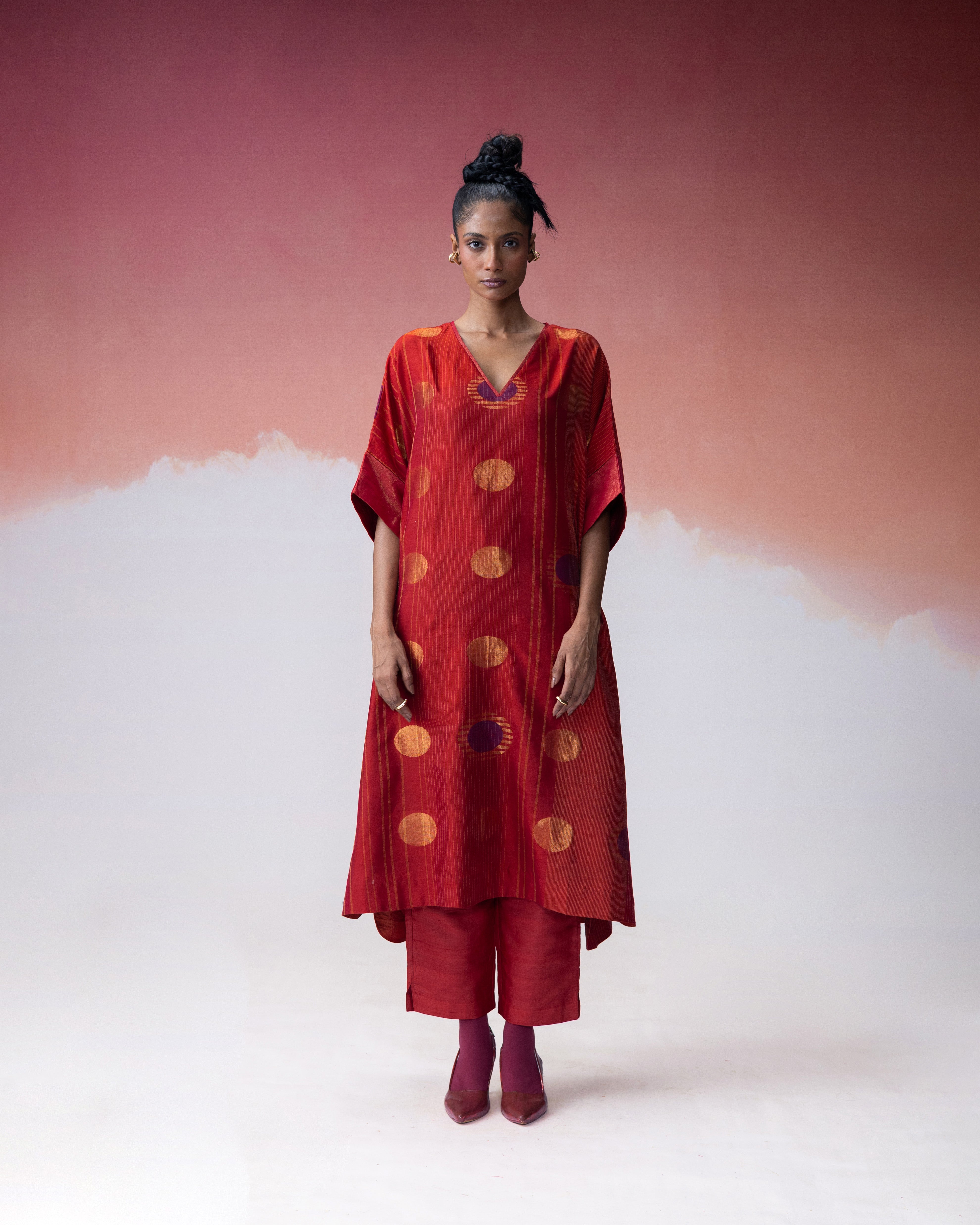 Ananyata Converging Circle Kaftan