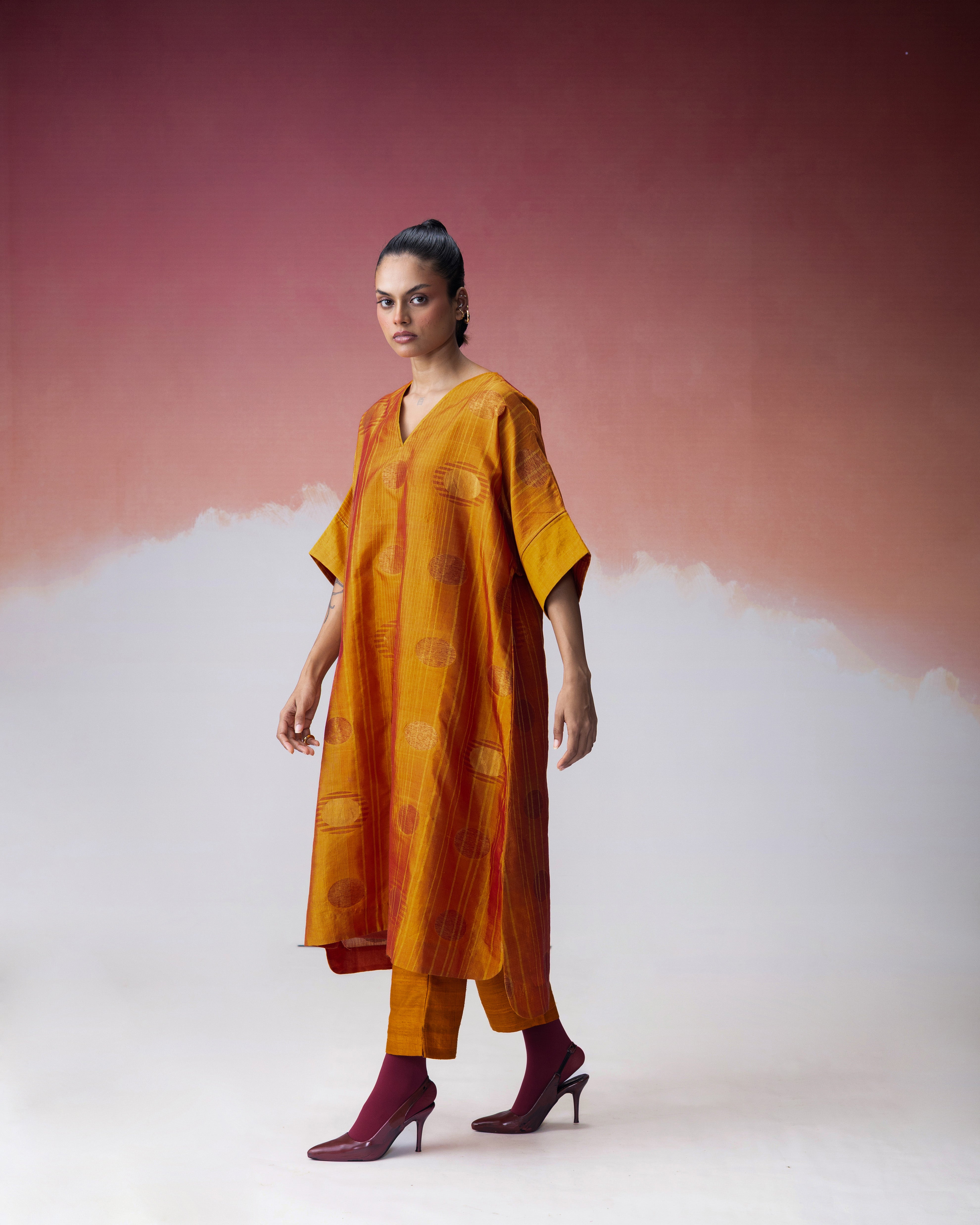 Ananyata Converging Circle Kaftan